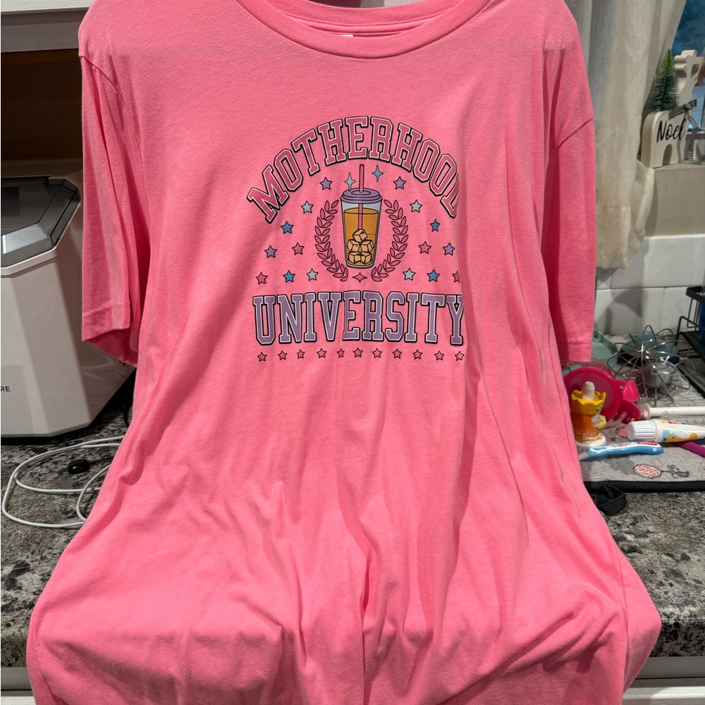 Bella Canvas Pink Graphic Women's Tee